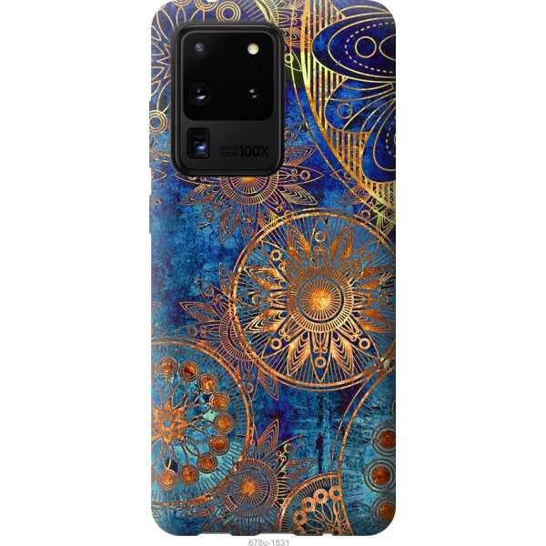 

Чехол на Samsung Galaxy S20 Ultra Золотой узор