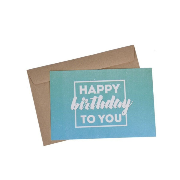 

Открытка Happy bithday to you