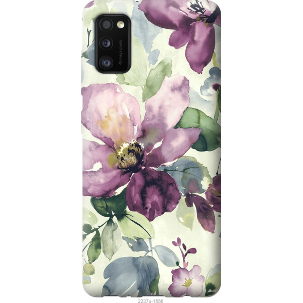 

Чехол на Samsung Galaxy A41 A415F Цветы акварелью