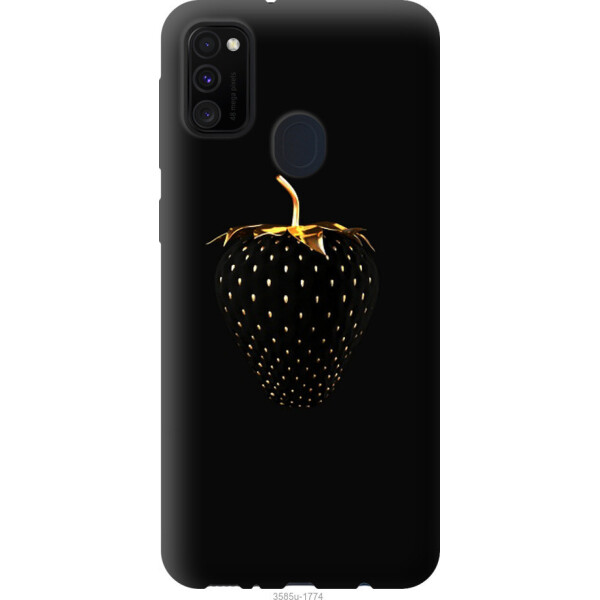 

Чехол на Samsung Galaxy M21 M215F Черная клубника
