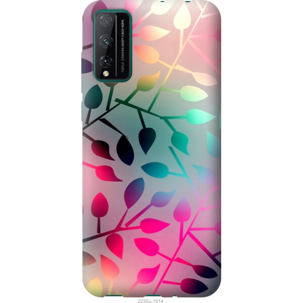 

Чехол на Huawei Honor Play 4T Pro Листья