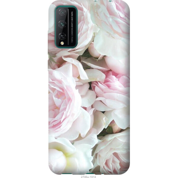 

Чехол на Huawei Honor Play 4T Pro Пионы v2