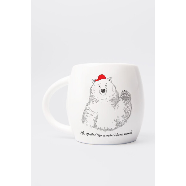 

Чашка Orner Store Мишка-гурман 450 мл