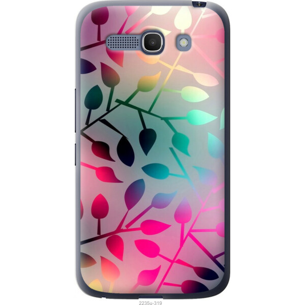 

Чехол на Alcatel One Touch POP C9 Листья