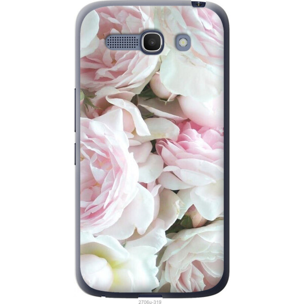 

Чехол на Alcatel One Touch POP C9 Пионы v2