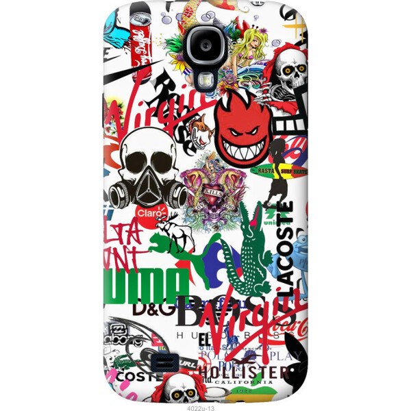 

Чехол на Samsung Galaxy S4 i9500 Many different logos