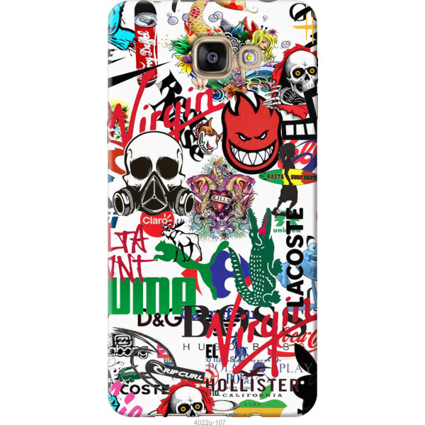 

Чехол на Samsung Galaxy A9 A9000 Many different logos