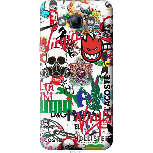 

Чехол на Samsung Galaxy A8 A8000 Many different logos