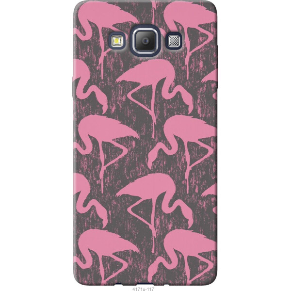 

Чехол на Samsung Galaxy A7 A700H Vintage-Flamingos