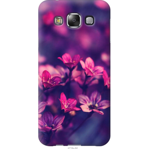 

Чехол на Samsung Galaxy E5 E500H Пурпурные цветы