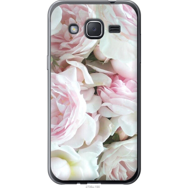 

Чехол на Samsung Galaxy J2 J200H Пионы v2