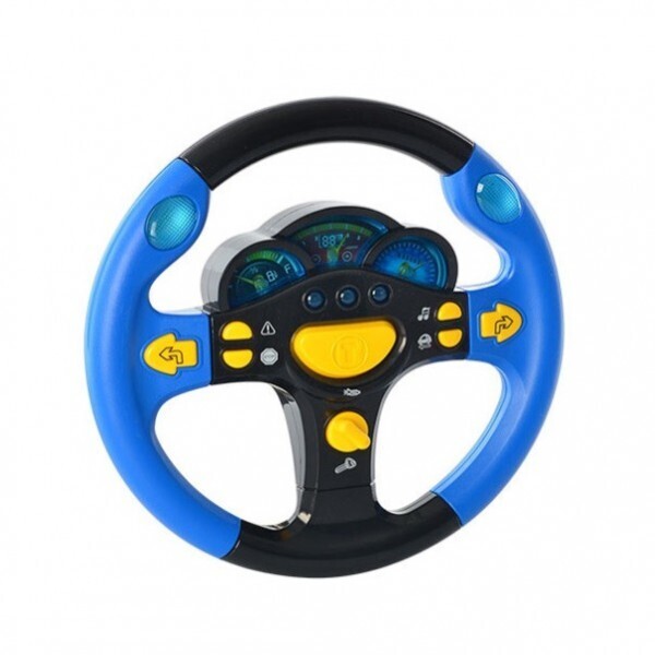 

Музыкальный руль Limo Toy 7737 UK Синий
