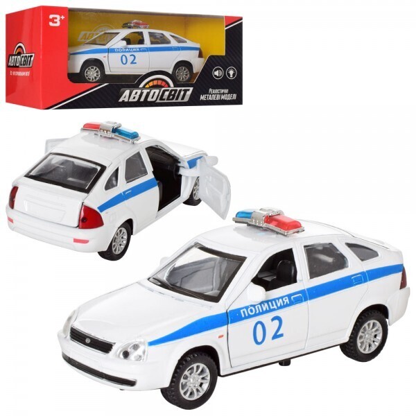 

Машинка quot;АвтоСвітquot; AS-2051 Полиция