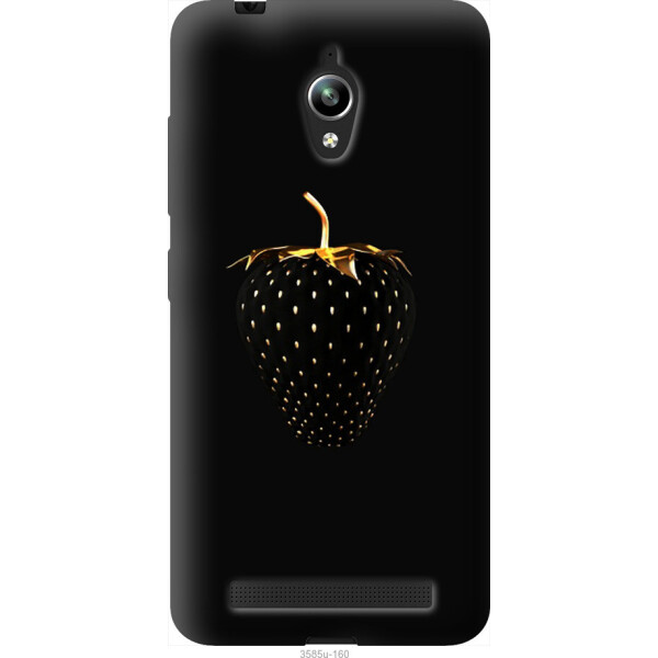 

Чехол на Asus Zenfone Go ZC500TG Черная клубника