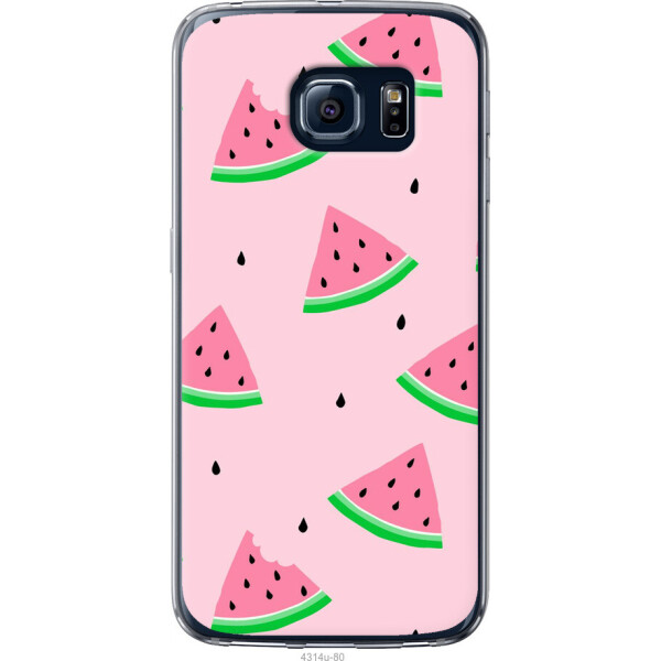 

Чехол на Samsung Galaxy S6 G920 Розовый арбуз