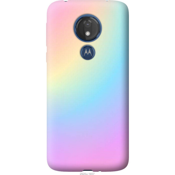 

Чехол на Motorola Moto G7 Power Радуга 2