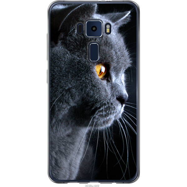 

Чехол на Asus Zenfone 3 ZE520KL Красивый кот