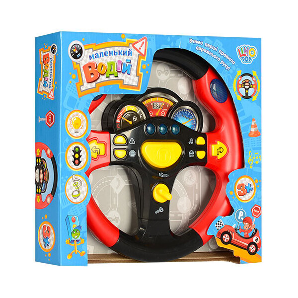 

Музыкальный руль Limo Toy 7737 UK Красный