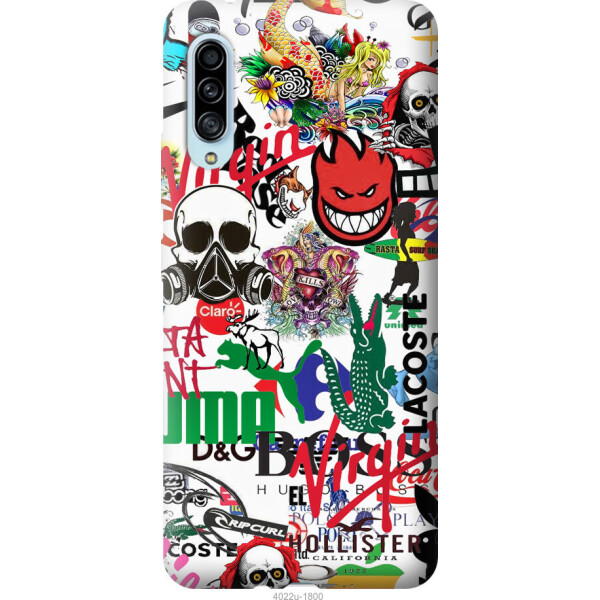 

Чехол на Samsung Galaxy A90 5G Many different logos