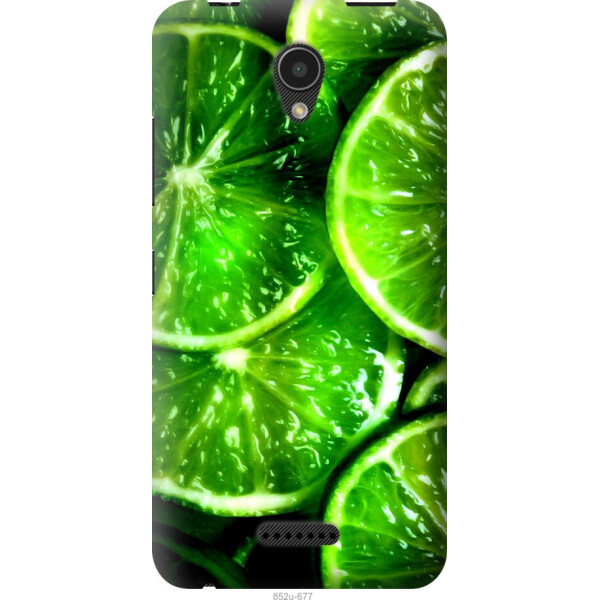 

Чехол на Lenovo A Plus / A1010 Зелёные дольки лимона