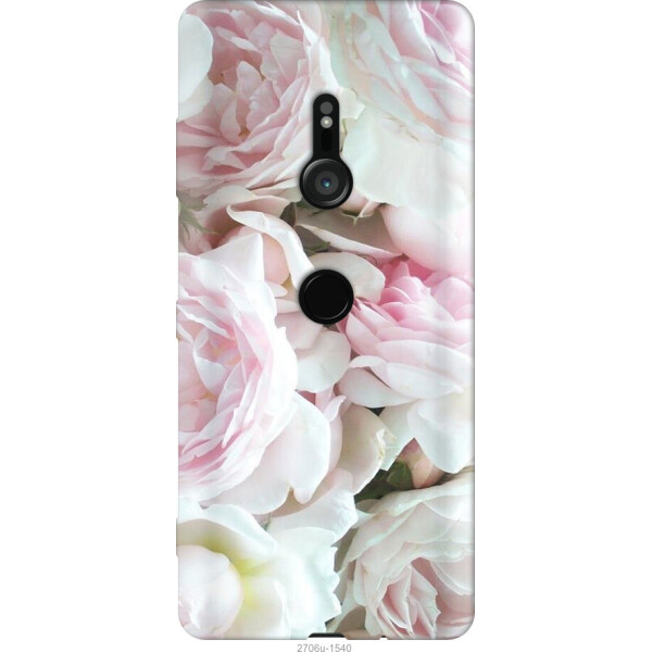 

Чехол на Sony Xperia XZ3 H9436 Пионы v2