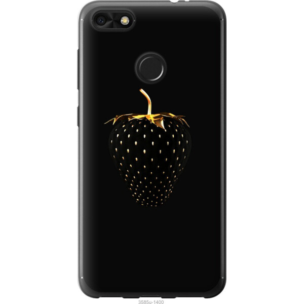 

Чехол на Huawei Nova Lite 2017 Черная клубника