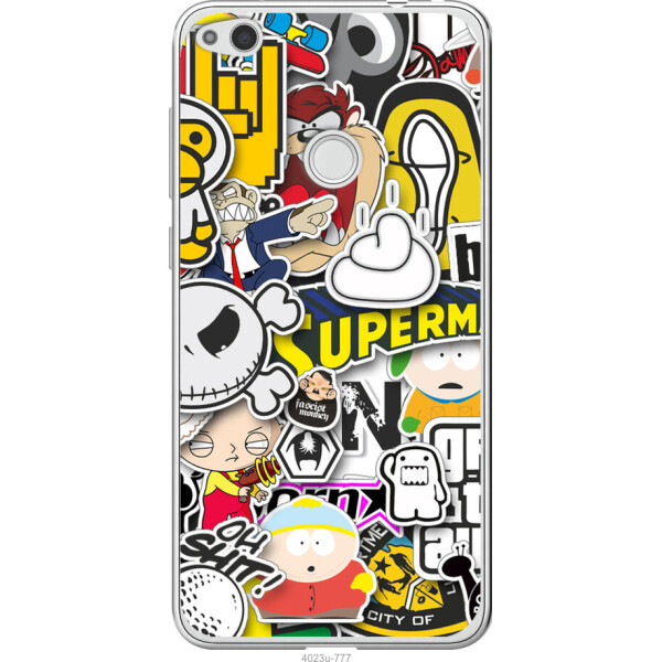 

Чехол на Huawei P8 Lite (2017) Popular logos