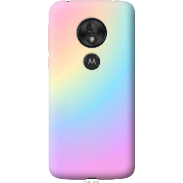 

Чехол на Motorola Moto G7 Play Радуга 2