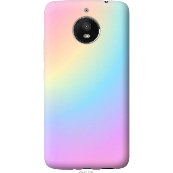 

Чехол на Motorola Moto E4 Plus Радуга 2