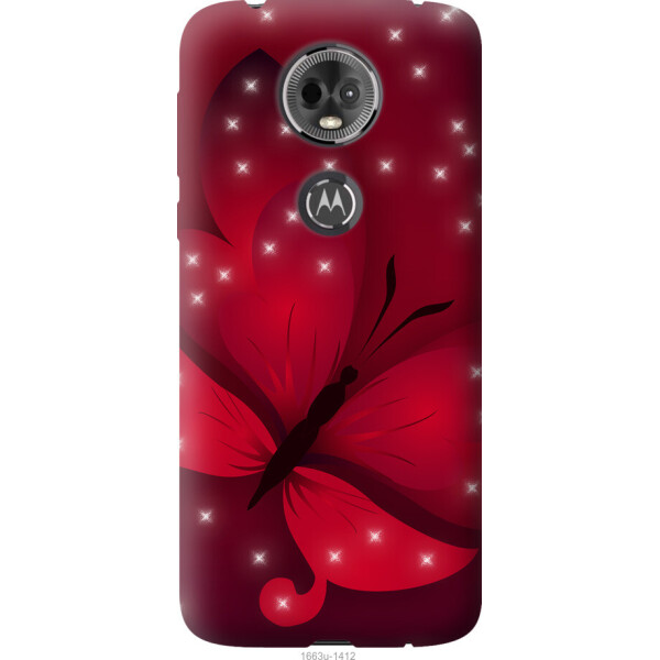 

Чехол на Motorola Moto E5 Plus Лунная бабочка