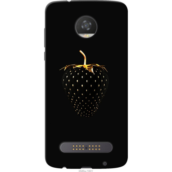 

Чехол на Motorola Moto Z2 Play Черная клубника