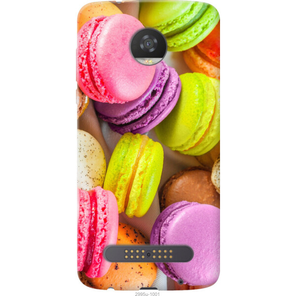 

Чехол на Motorola Moto Z2 Play Макаруны