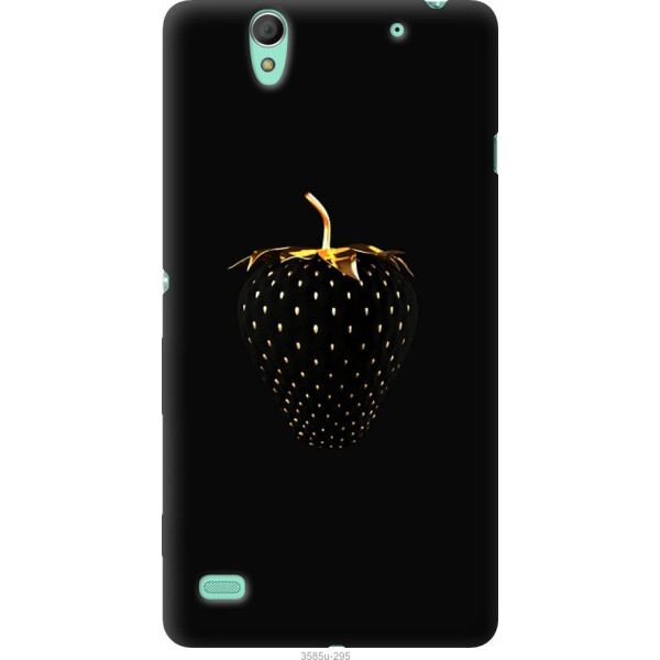 

Чехол на Sony Xperia C4 E5333 Черная клубника