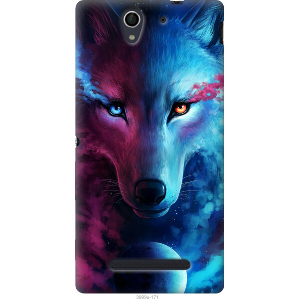 

Чехол на Sony Xperia C3 D2502 Арт-волк