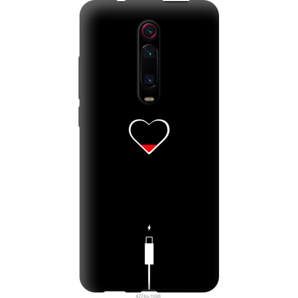 

Чехол на Xiaomi Redmi K20 Pro Подзарядка сердца