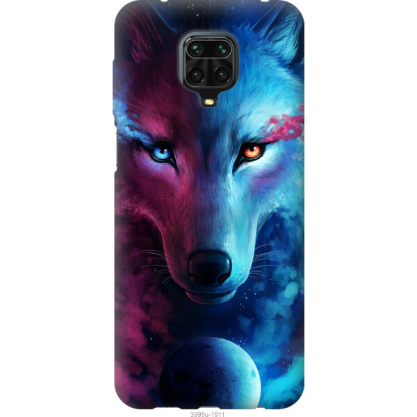 

Чехол на Xiaomi Redmi Note 9S Арт-волк