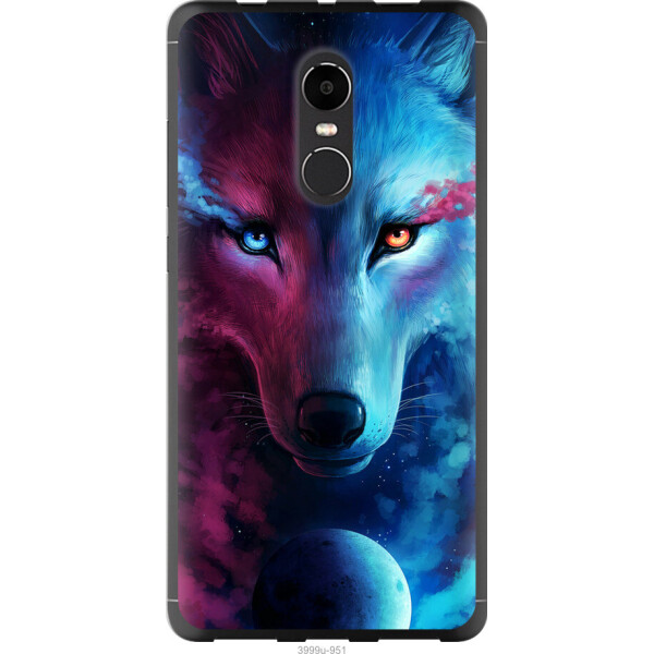 

Чехол на Xiaomi Redmi Note 4X Арт-волк