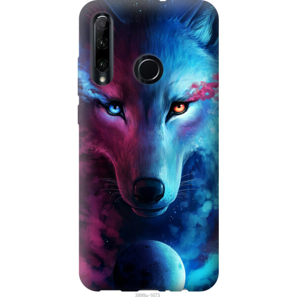 

Чехол на Huawei Honor 20 Lite Арт-волк