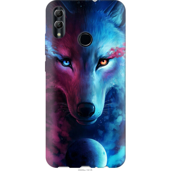 

Чехол на Huawei Honor 10 Lite Арт-волк