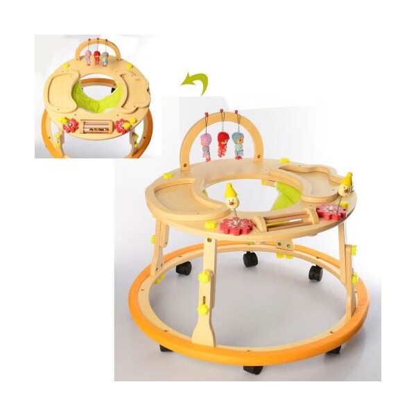 

Деревянная игрушка ходунки Bambi MD 2473
