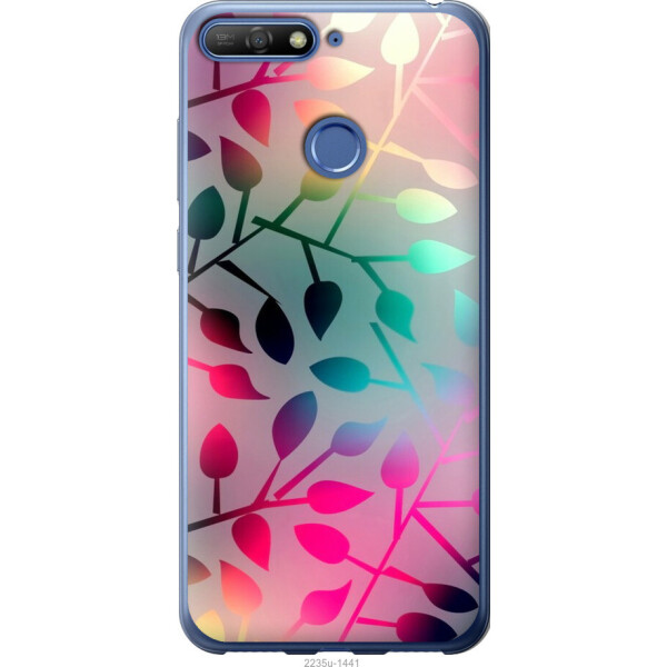

Чехол на Huawei Y6 Prime 2018 Листья