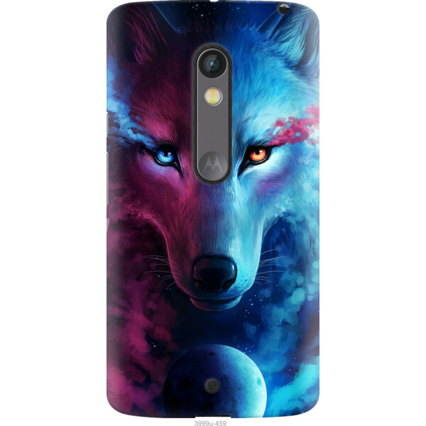 

Чехол на Motorola Moto X Play Арт-волк