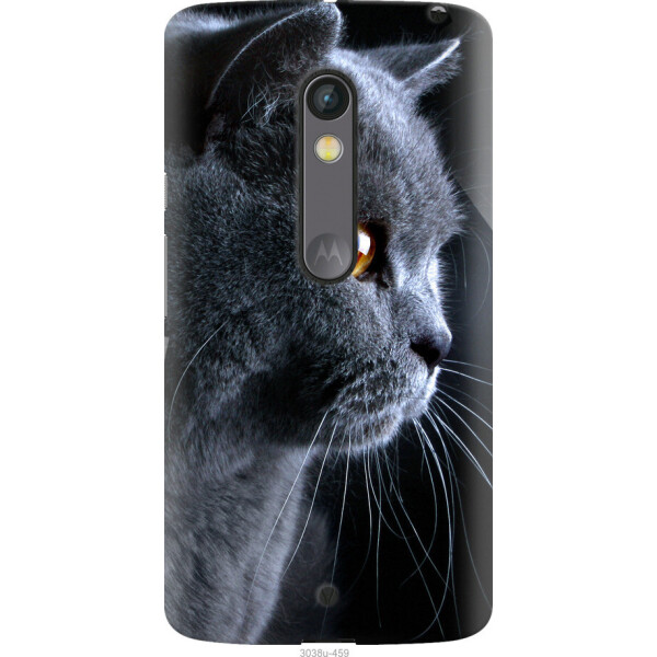 

Чехол на Motorola Moto X Play Красивый кот