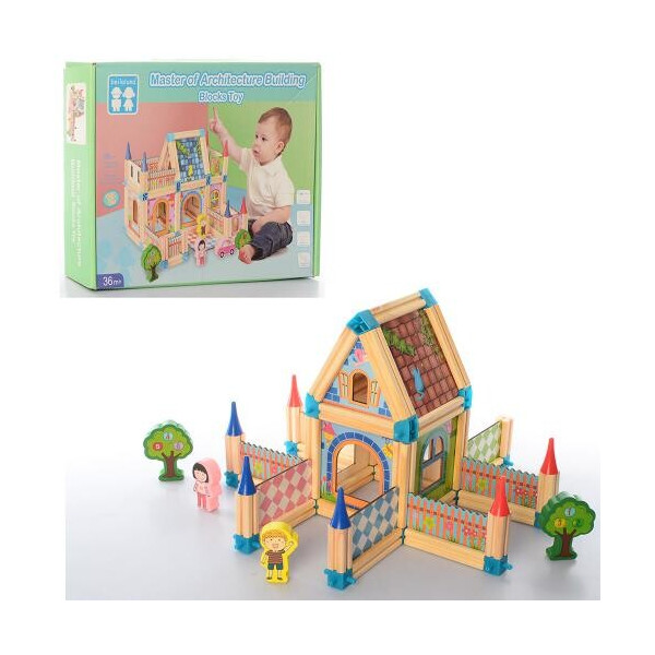 

Деревянная игрушка Bambi Городок MD 2425
