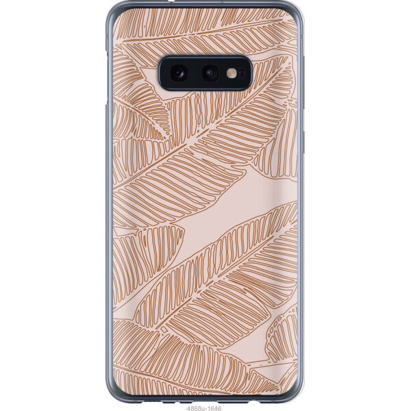 

Чехол на Samsung Galaxy S10e Листья банана