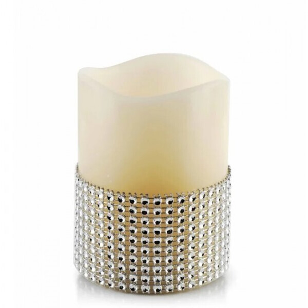 

Свеча LED восковая IDALIA Flora D-7,5 см. H-10 см. 30787