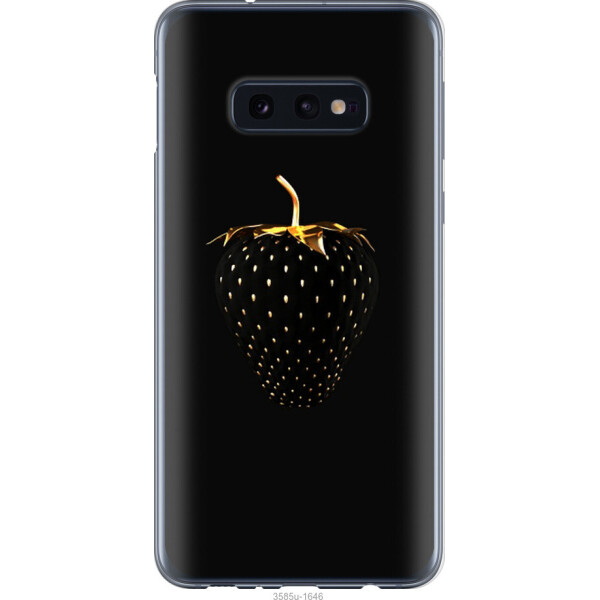 

Чехол на Samsung Galaxy S10e Черная клубника
