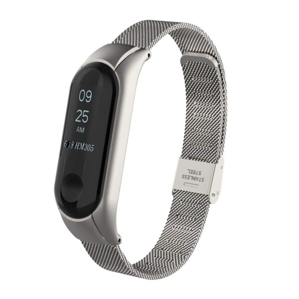 

Ремешок Stainless Steel для фитнес-браслета Xiaomi Mi Band 4 (Silver) (770147)