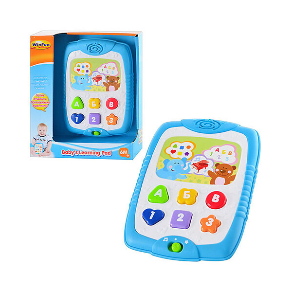 

Игрушка «Обучающий планшет» WIN FUN 0732-07 Голубой