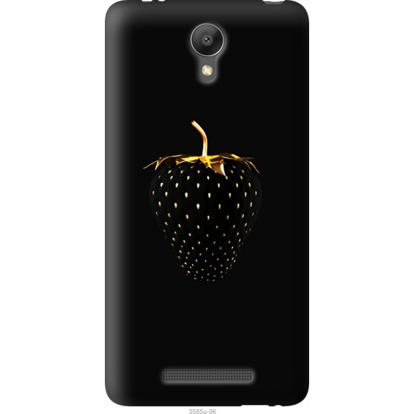 

Чехол на Xiaomi Redmi Note 2 Черная клубника